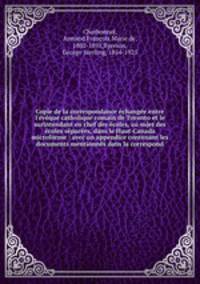 Copie de la correspondance echangee entre l