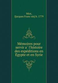 Me?moires pour servir a? l