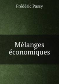 Melanges economiques