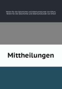 Mittheilungen.