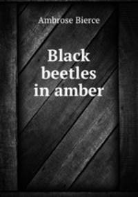 Black beetles in amber