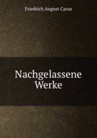 Nachgelassene Werke