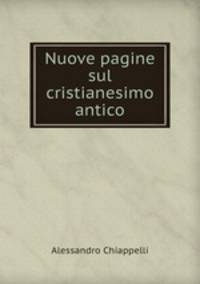 Nuove pagine sul cristianesimo antico