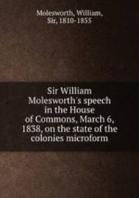 Sir William Molesworth