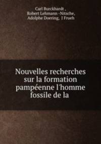 Nouvelles recherches sur la formation pampeenne l