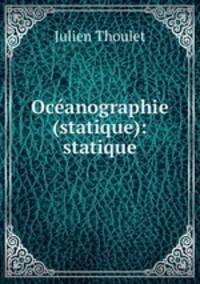 Oceanographie (statique): statique