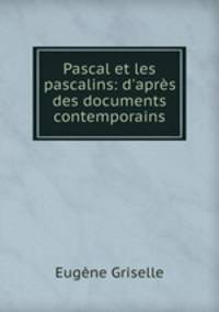 Pascal et les pascalins: d