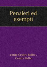 Pensieri ed esempii