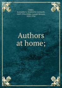 Authors at home;