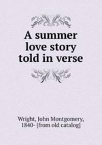 A summer love story told in verse