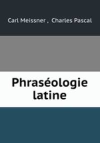 Phraseologie latine