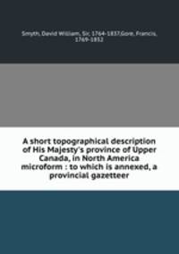 A short topographical description of His Majesty