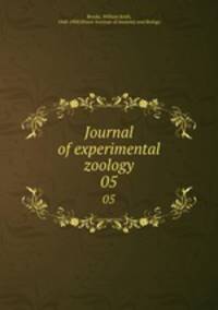 Journal of experimental zoology. 05