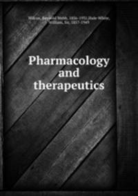 Pharmacology and therapeutics