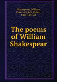 The poems of William Shakespear