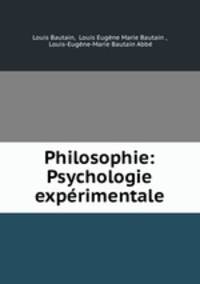 Philosophie: Psychologie experimentale