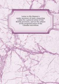 Letter to His Majesty