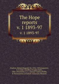 The Hope reports. v. 1 1893-97