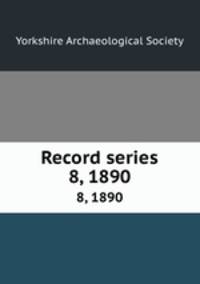 Record series. 8, 1890