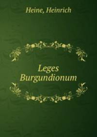 Leges Burgundionum.