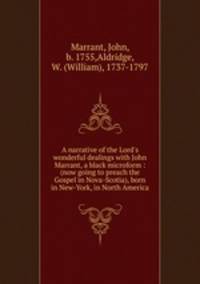 A narrative of the Lord