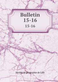 Bulletin. 15-16