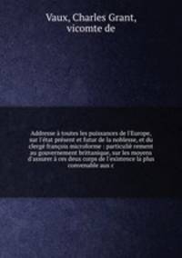 Addresse a toutes les puissances de l