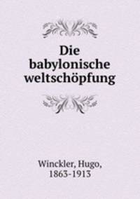 Die babylonische weltschpfung