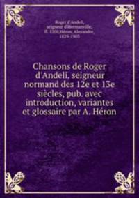 Chansons de Roger d