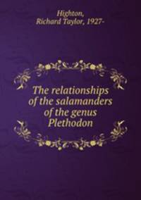 The relationships of the salamanders of the genus Plethodon