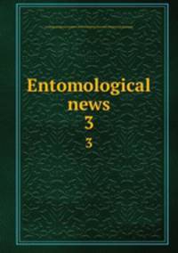 Entomological news. 3