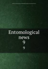 Entomological news. 9