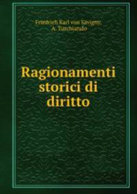 Ragionamenti storici di diritto