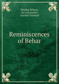 Reminiscences of Behar