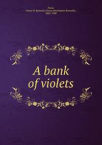 A bank of violets