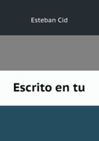 Escrito en tu