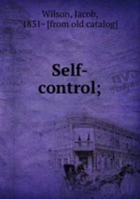 Self-control;
