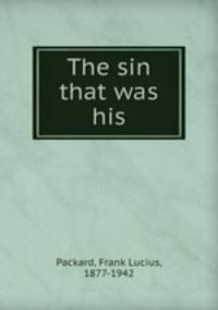 The sin that was his