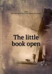 The little book open