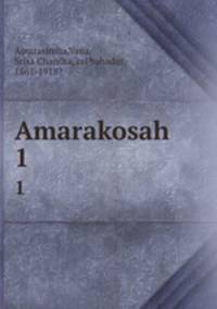 Amarakosah. 1