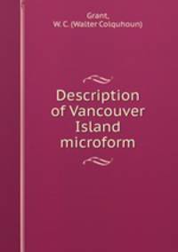 Description of Vancouver Island microform
