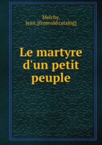 Le martyre d