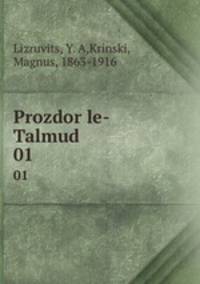 Prozdor le-Talmud. 01