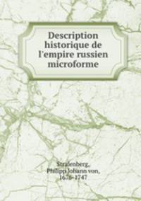 Description historique de l