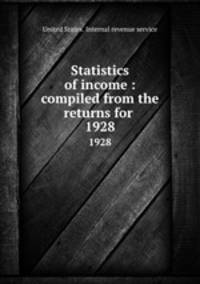 Statistics of income : compiled from the returns for .. 1928
