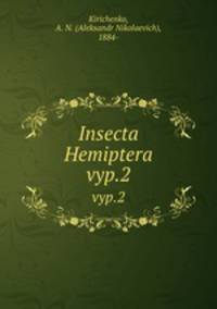 Insecta Hemiptera. vyp.2