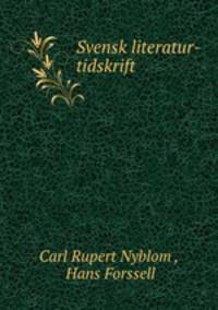 Svensk literatur-tidskrift