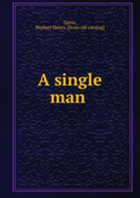 A single man