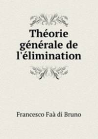 Theorie generale de l