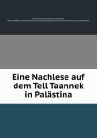 Eine Nachlese auf dem Tell Taannek in Palstina